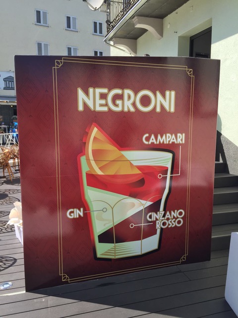 Negroni Werbeplakat