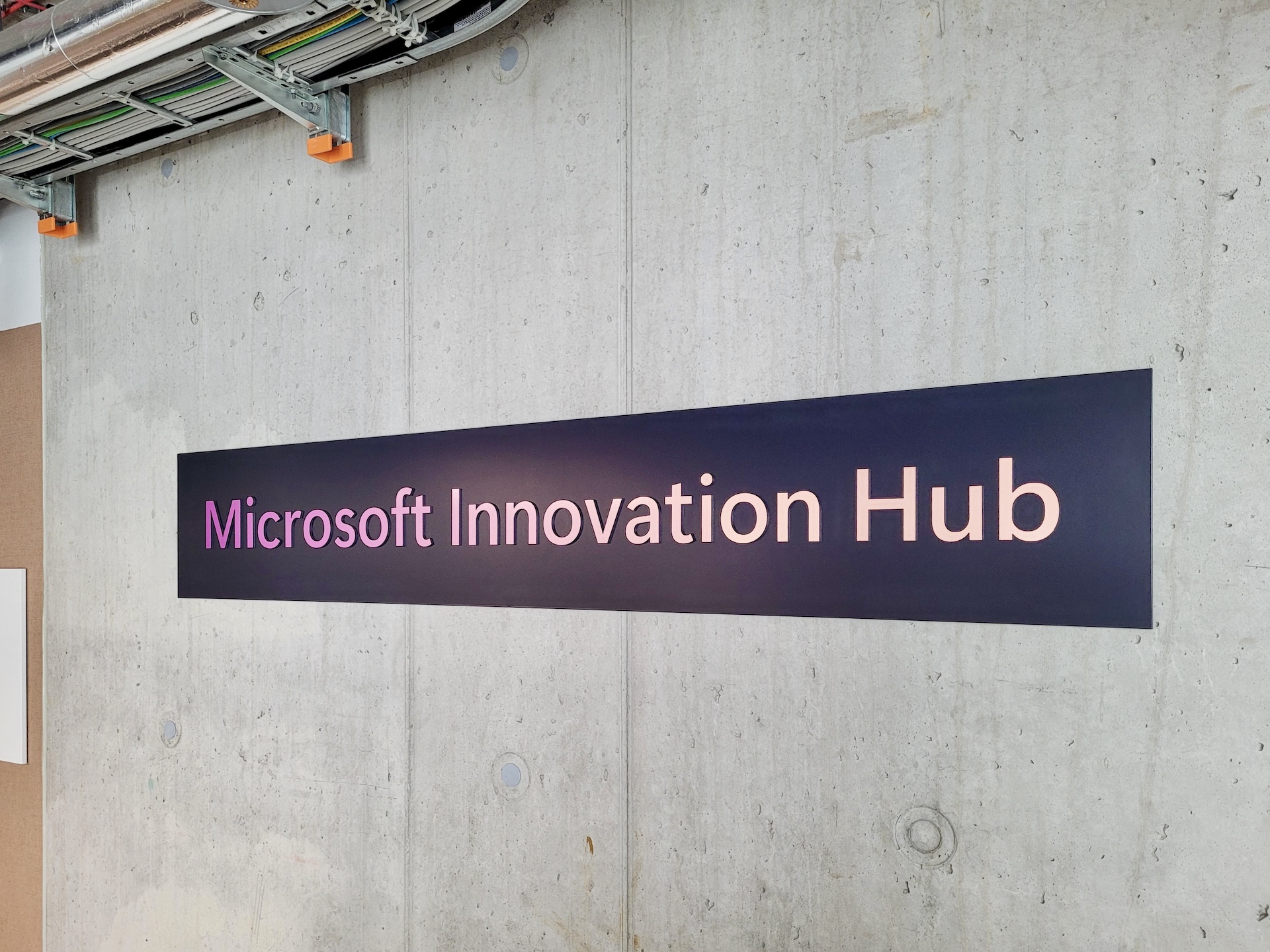 Microsoft Innovation-Hub Logo im The Circle für Sodexo