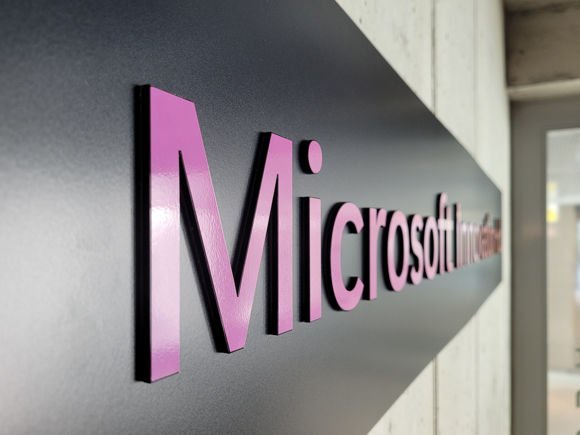 Microsoft Innovation-Hub Logo im The Circle für Sodexo