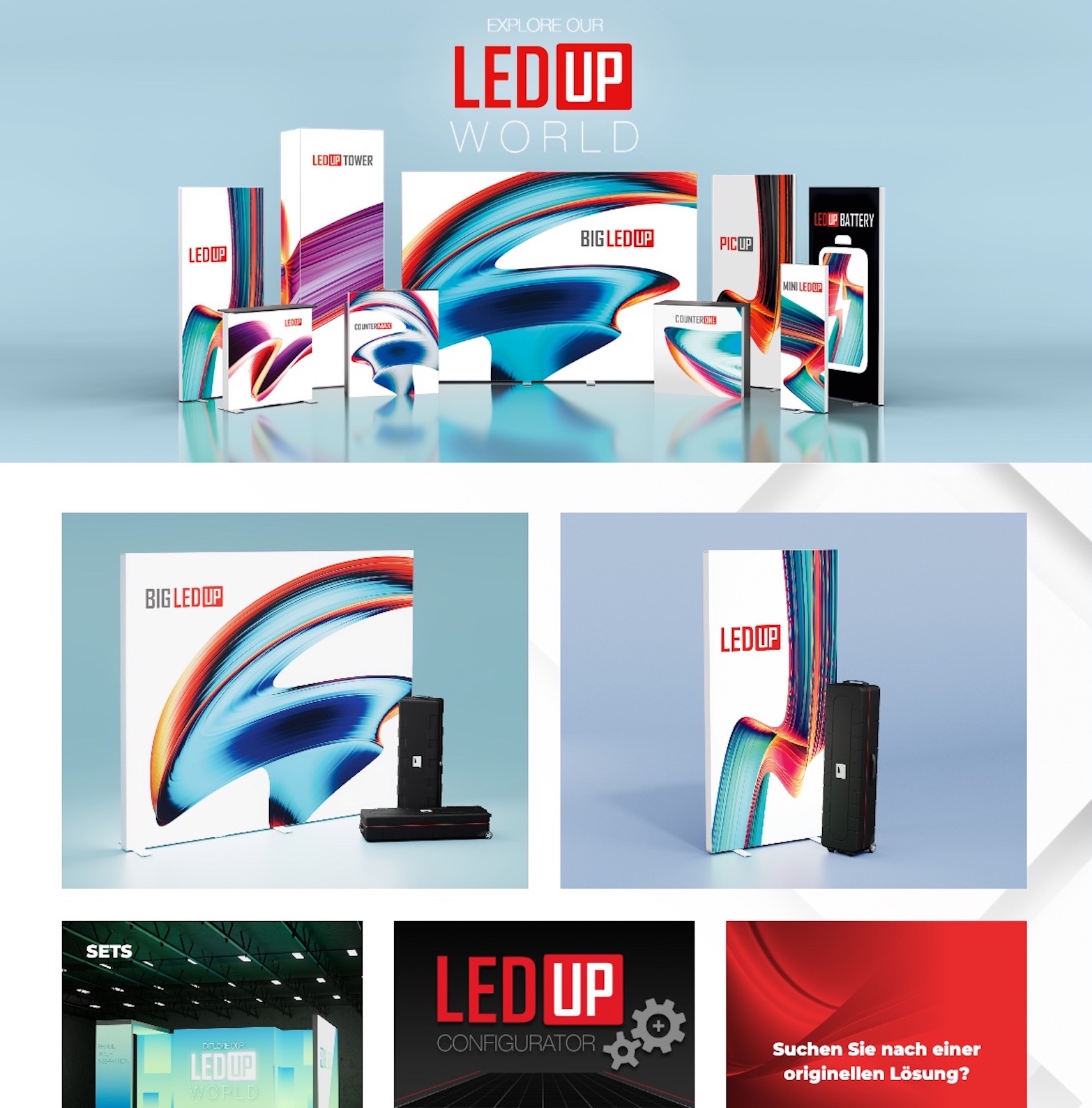 Auswahl Display World Hier geht es zur gesamten Auswahl unserer Displays von Display World