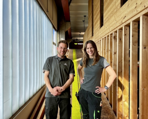 Larissa und Dennys neu im Wagner Team