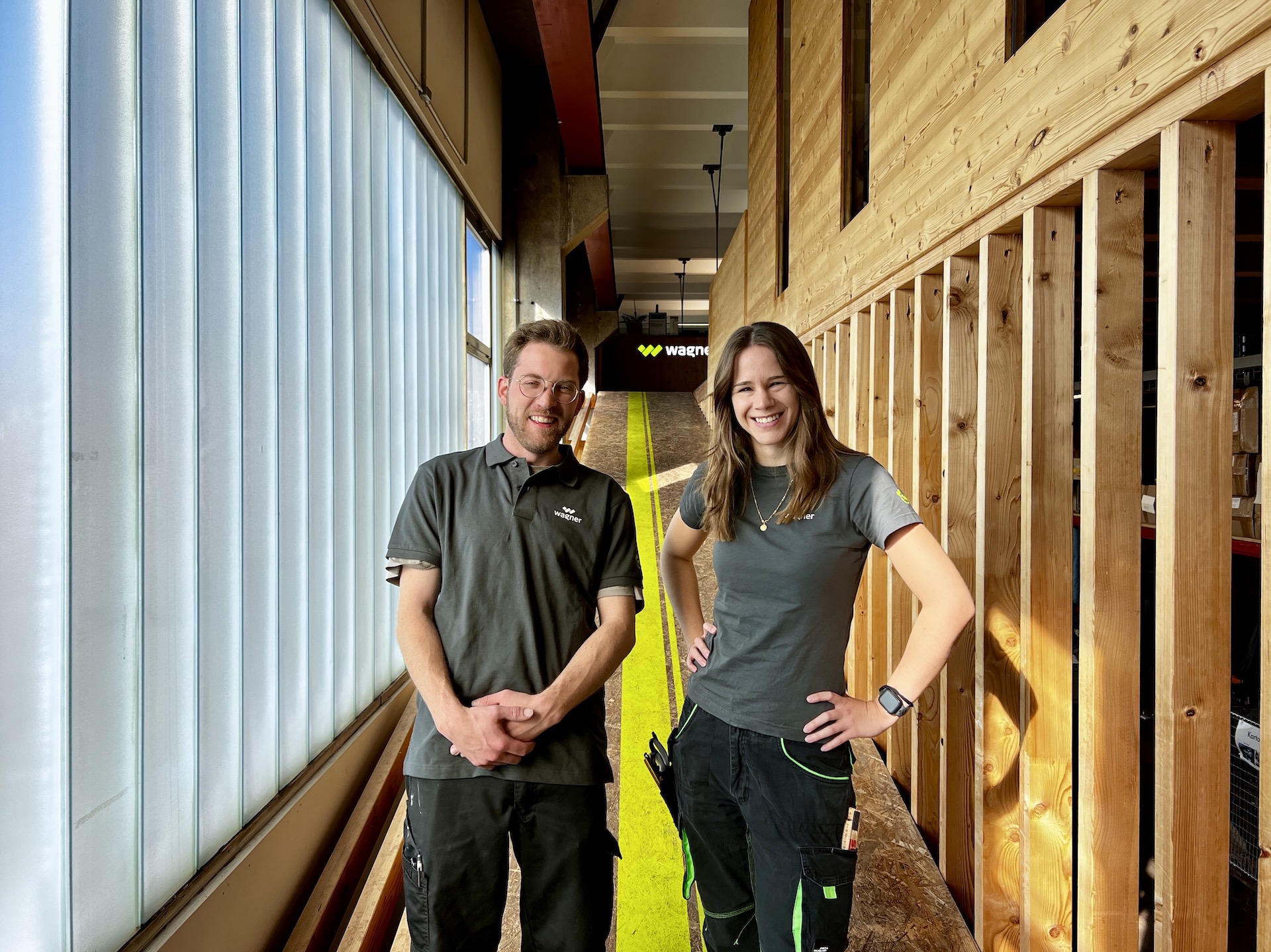 Larissa und Dennys neu im Wagner Team